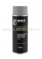 Грунт Wolf универсальный акриловый, серый, спрей 520 мл