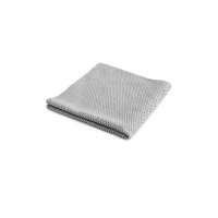 Rice Structure - Салфетка из микрофибры 40*40 см, серая, без оверлока, 290гр/м2, уп-ка 2 шт Au-323