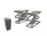 Подъемник ножничный 3200 кг KraftWell KRW3.2U короткий, заглубляемый