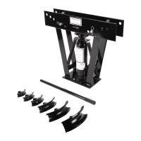 Трубогиб гидравлический WiederKraft WDK-87012, 12 т., комплект