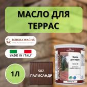 Масло для дерева/террас датское IL Borma Decking Oil 1л., 582 Палисандр 4971IL-DS582
