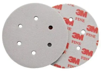 3M™ Hookit™ Шлифовальный Круг Soft Disc, 6 отверстий LD600A, 150 мм, FIN, 20 шт/уп
