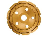 MATRIX Чашка алмазная зачистная, 125 мм, двухрядная