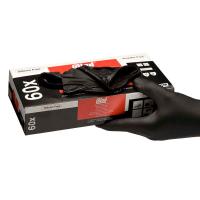 COLAD Extra Перчатки нитриловые черные, упак 60шт
