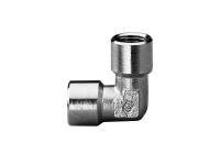 Соединитель-уголок с внутренней резьбой F 3/8'' - F 3/8''