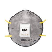 3M 9914Р Специализированная противоаэрозольная фильтрующая полумаска с доп. защитой от паров органических веществ, FFP1 NR D, с клапаном выдоха