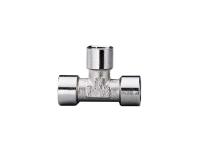 Соединитель-тройник T с внутренней резьбой F 3/8" - F 3/8'' - F 3/8''