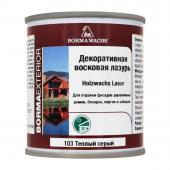 Лазурь декоративная восковая Borma Lasur 125 мл 103 Теплый серый R3310-5.125