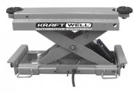 Траверса гидравлическая 3 тонны KraftWell KRW-JB3E с электрогидравлическим приводом