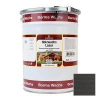 Декоративная восковая лазурь Borma Wachs цвет 145 Антрацит (R3330-8) 5 л