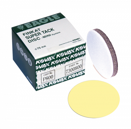 KOVAX Yellow film Абразивный круг 75 мм, без отверстий
