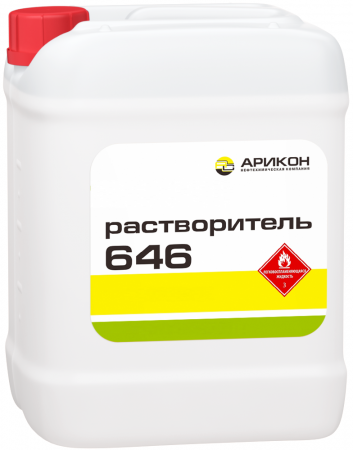 Растворитель Арикон Р-646 ТУ, 10л
