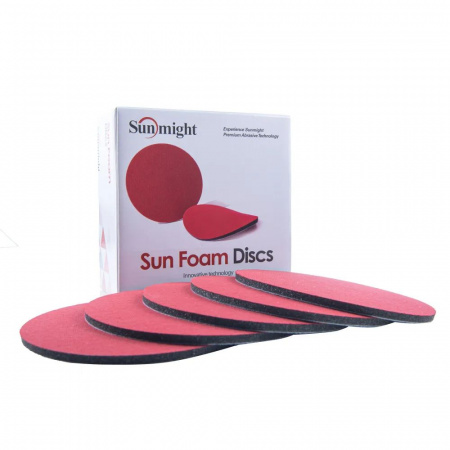 Круг шлифовальный Sunmight SUNFOAM 150мм на липучке, без отв. 10шт, P240 96212
