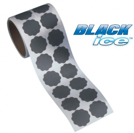 Круг самоклеящийся Norton Black Ice Rosette, 38 мм